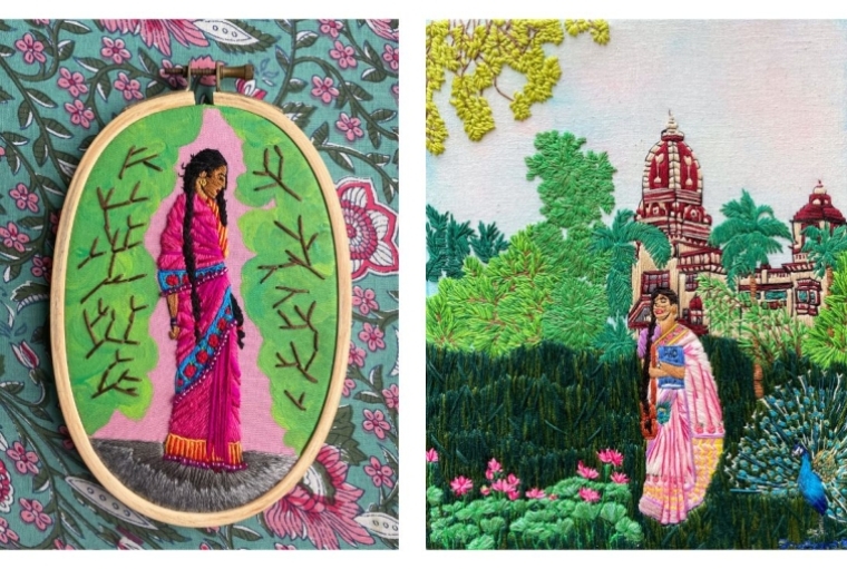 Weaving Stories Through Thread Weaving Stories Through Thread